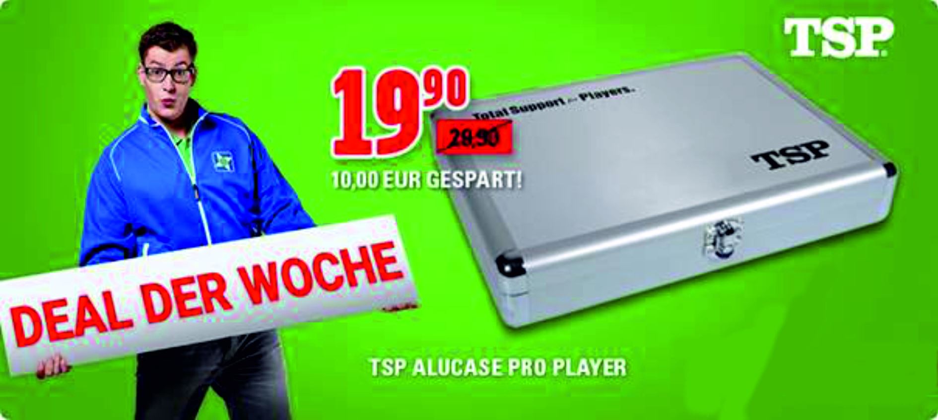 You are currently viewing DEAL DER WOCHE: TSP Alucase pro Player