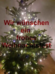 Read more about the article Wir wünschen frohe Weihnachten